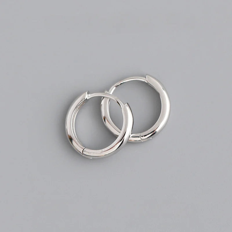 Créoles Géométriques en Argent 925 pour Femme