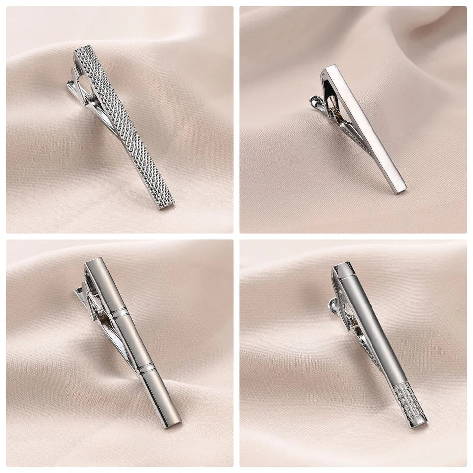 Pince À Cravate Minimaliste En Cuivre Pour Homme
